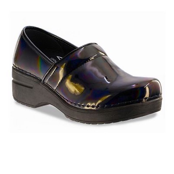 Dansko Shoes Dansko Professional Iridescent Black Patent Leather